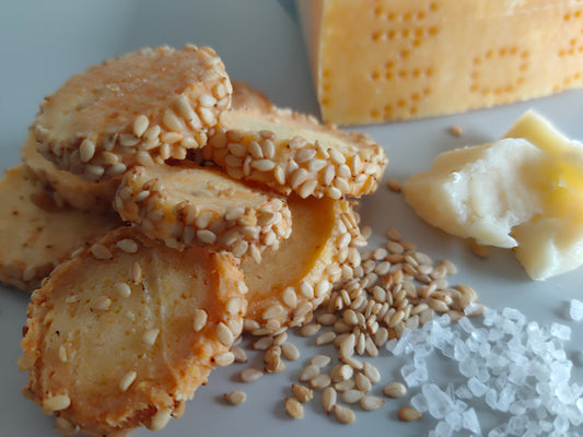 Diamantini au Parmesan et grains